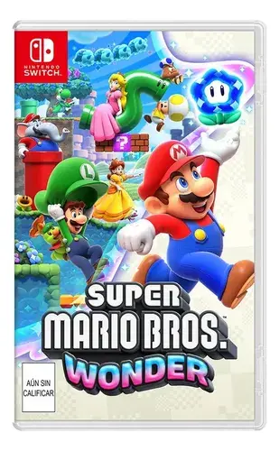 Capa de Super Mario Bros. Wonder Nintendo Switch (físico)