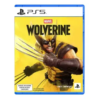 Capa de Jogo Marvel's Wolverine Para Playstation 5 (físico)