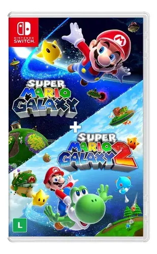 Capa de Super Mario Galaxy + Super Mario Galaxy 2 - Nsw