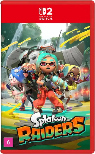 Capa de Splatoon Raiders – Nintendo Switch 2