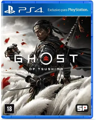 Capa de Ghost Of Tsushima Edição Padrão - PlayStation 4