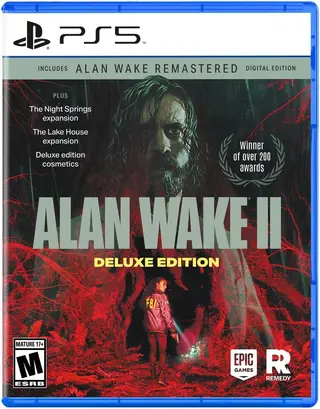 Capa de Alan Wake 2 Deluxe Edition PS5