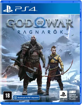 Capa de God of War Ragnarök - Edição Standard - PlayStation 4