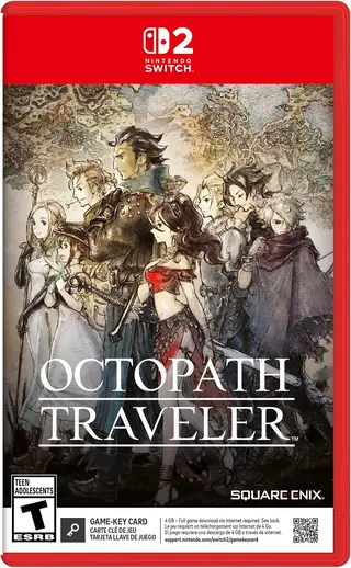 Capa de Octopath Traveler - Nintendo Switch 2